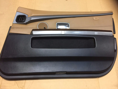 02 03 04 05 BMW 745i E65 Front Right Door Trim Panel Passenger Side OEM