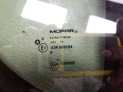 13 14 15 16 Jeep Compass Rear Right Pass Quarter Window Glass OEM