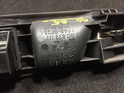 02 03 04 05 VW Passat Rear Driver Door Handle With Window Switch OEM D23