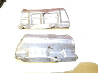 03 04 05 06 Audi A4 B6 3.0l Exhaust Manifpld Heat Shield Pair OEM •bgn•