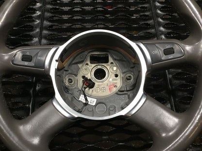 04 05 06 07 08 09 Audi A8 D3 Steering Wheel Leather 4 Spoke OEM 4e0000124a