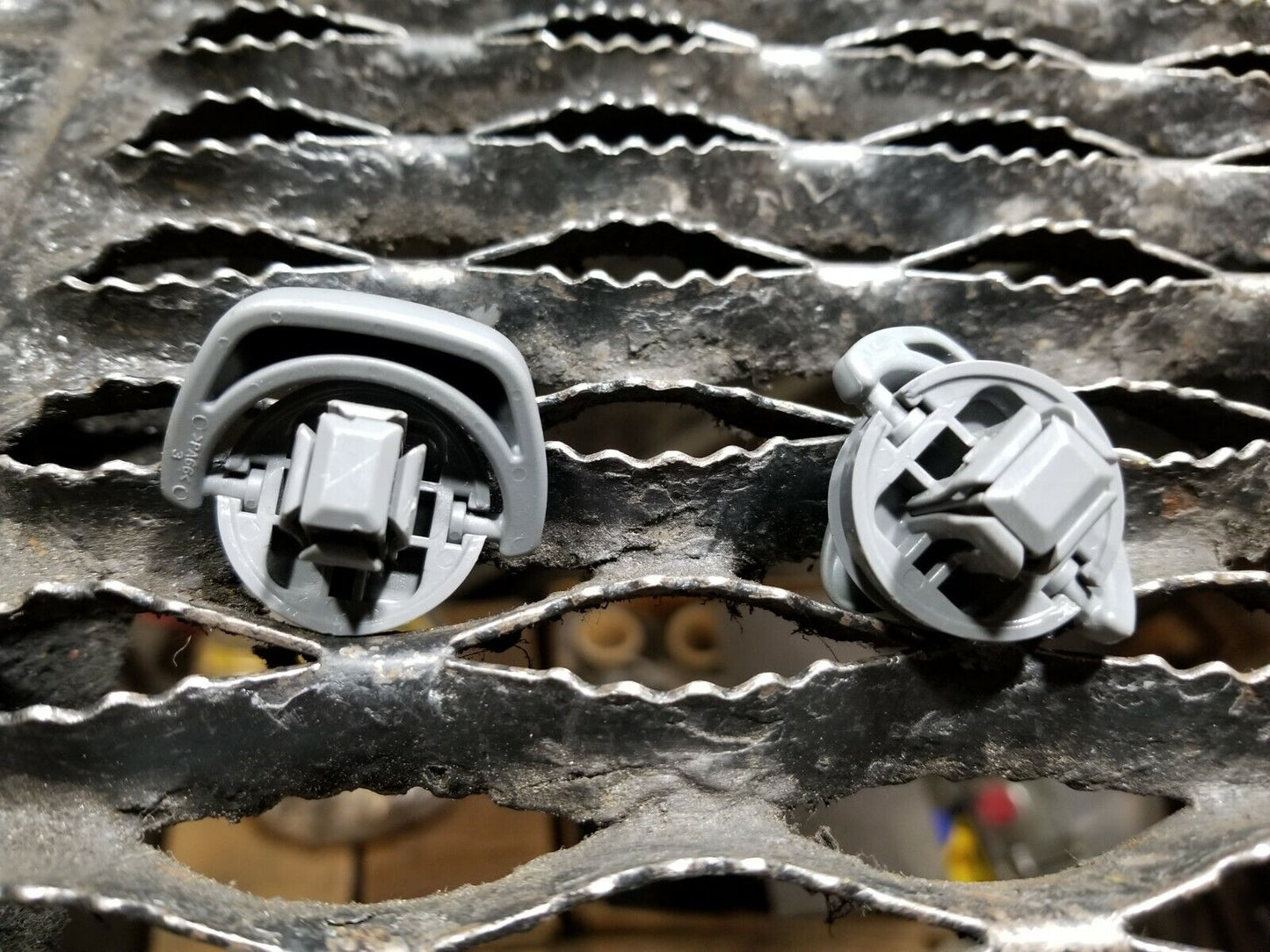 05 06 07 08 Acura Rl Trunk Net Bag Clip Cat Hook Holder 2pcs OEM