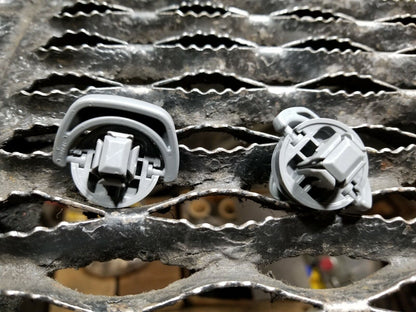 05 06 07 08 Acura Rl Trunk Net Bag Clip Cat Hook Holder 2pcs OEM