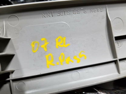 06 07 08 Acura Rl Rear Right Passenger Side Door Sill Plate Trim OEM