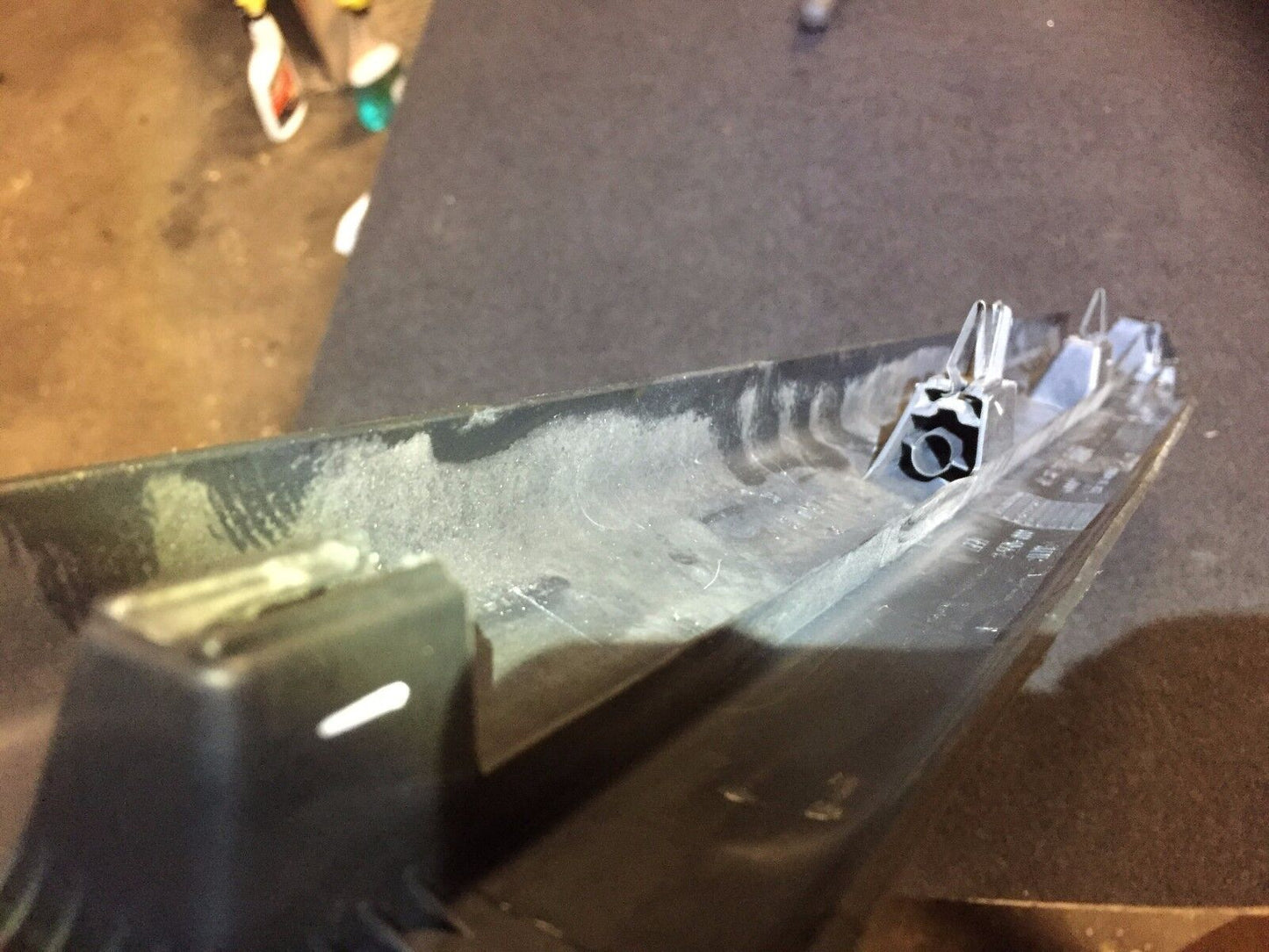 05 06 07 08 Audi A6 C6 Front Right Door Scuff Sill Plate Kick Panel Trim OEM