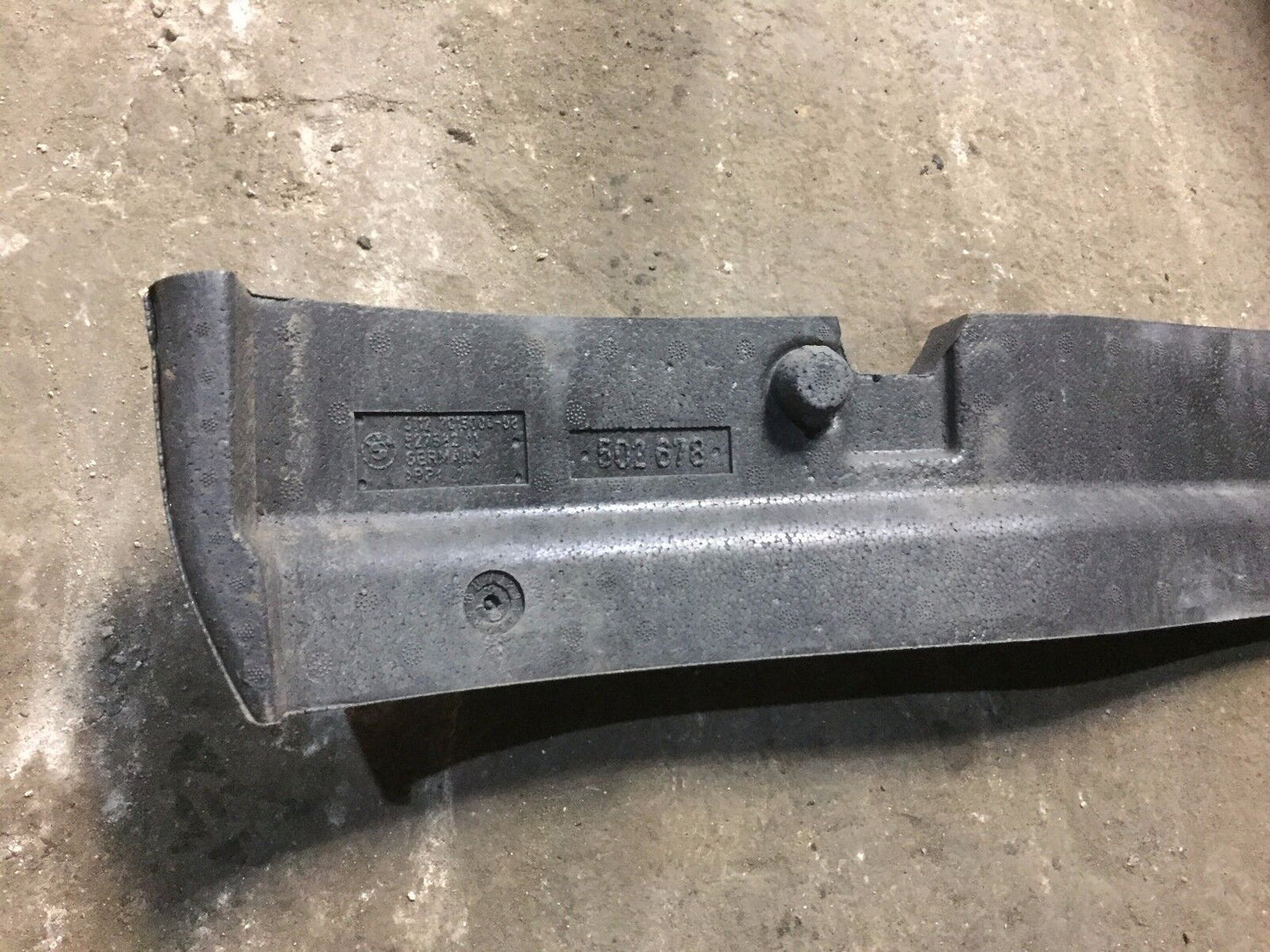 02-05 BMW E65 E66 Front Bumper Reinforcement Absorber Impact Foam OEM