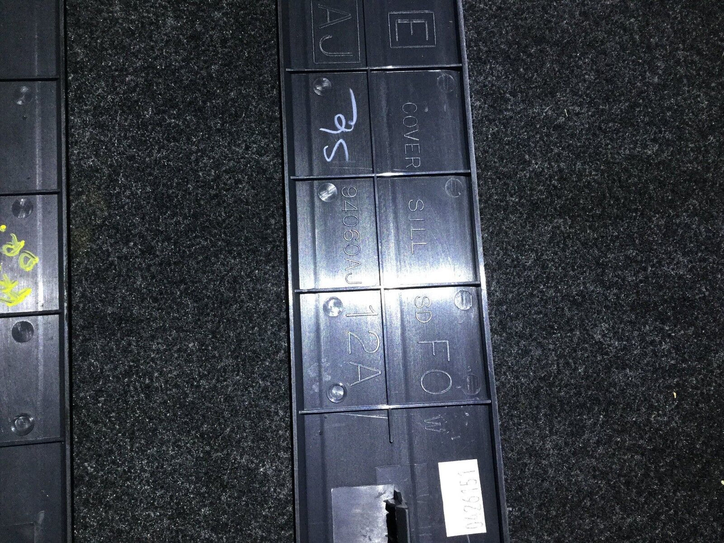 10 11 12 13 14 Subaru Legacy Front Sill Scuff Plate Left & Right Pair OEM