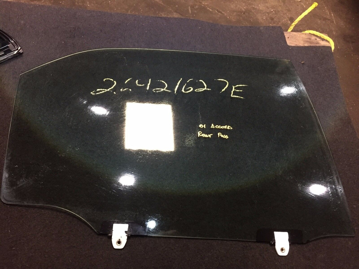 98-02 Honda Accord OEM Rear Right Passenger Side Door Window Glass 4 Door