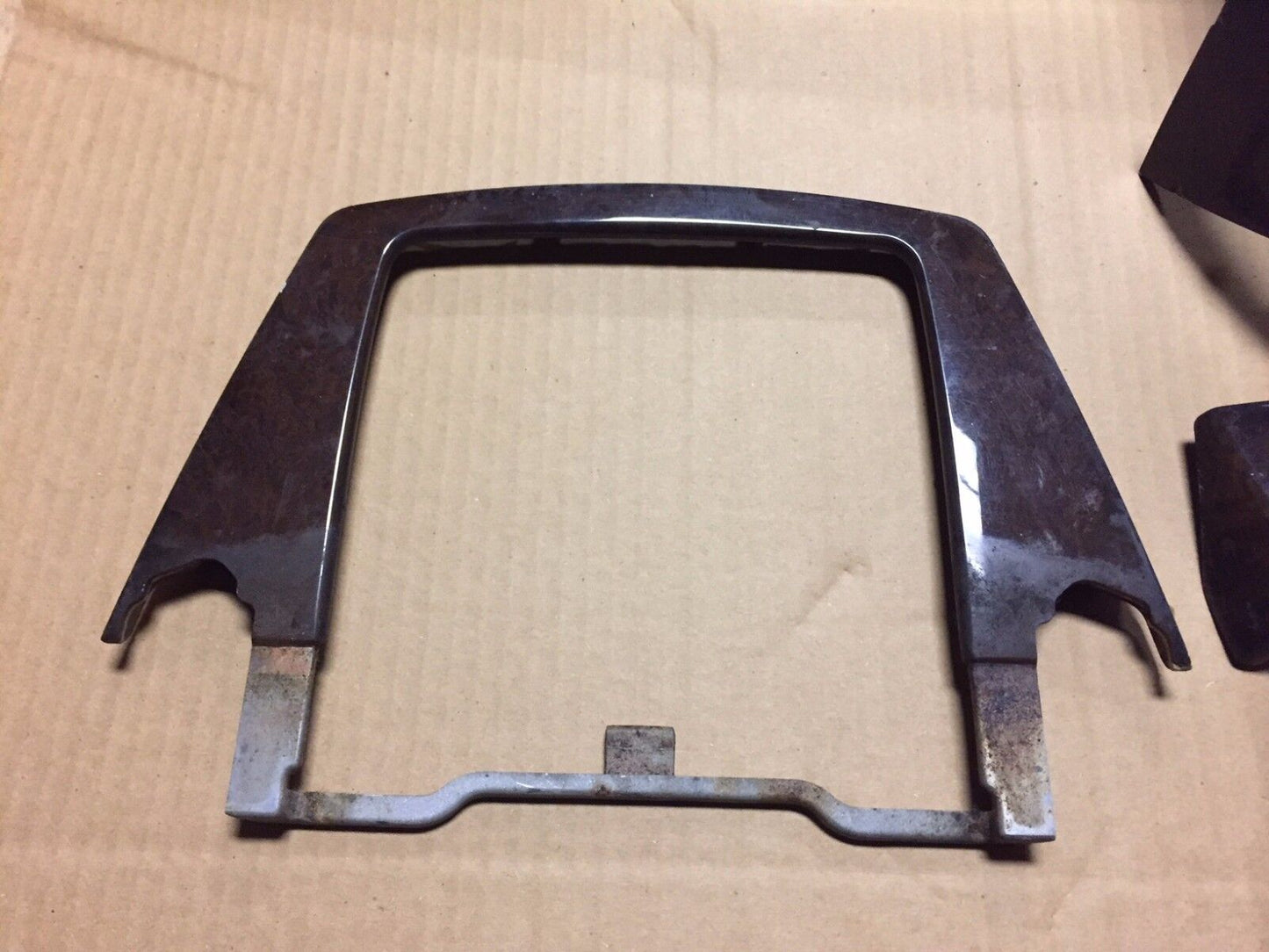 02 03 04 05 BMW 745i E65 Interior Dash Trim Center Console Wood Set OEM