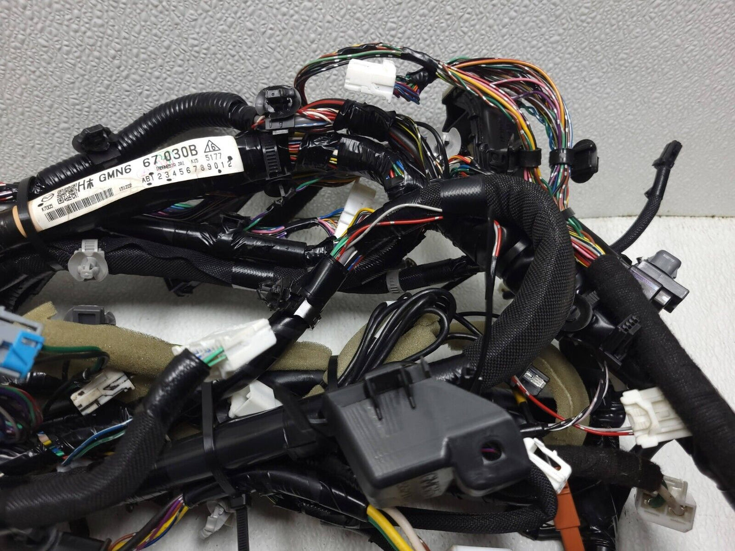 2014 - 2017 Mazda 6 Dash Dashboard Wire Wiring Harness OEM