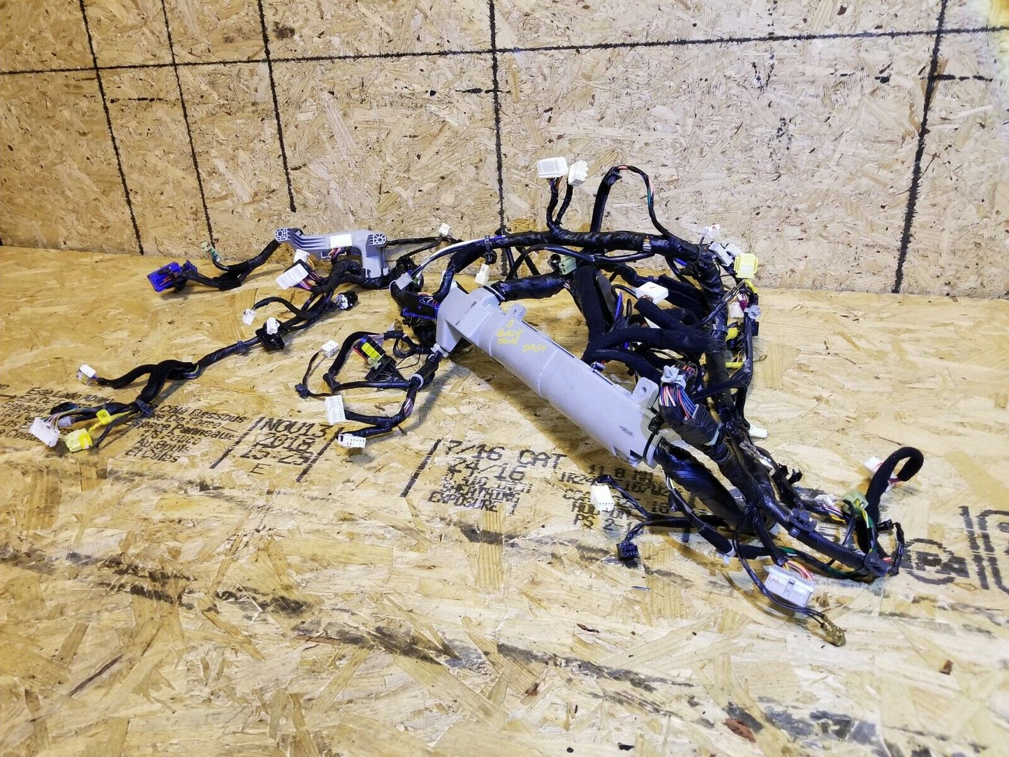 13 14 15 Genesis Coupe 3.8l Mt Dash Dashboard Panel Wire Harness  OEM 51k
