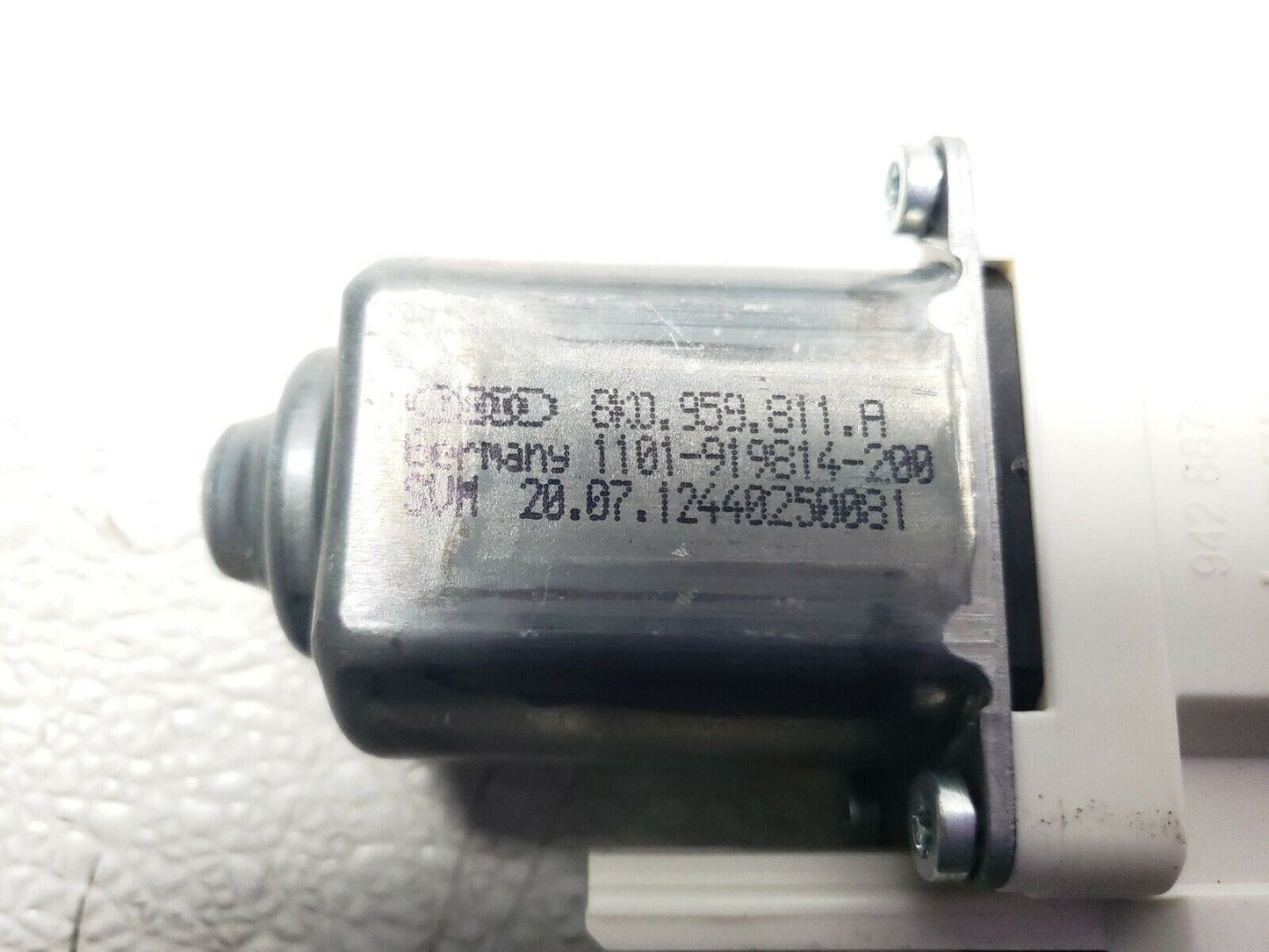 10 11 12 Audi Q5 Rear Left Driver Door Window Regulator Motor OEM 72k Miles
