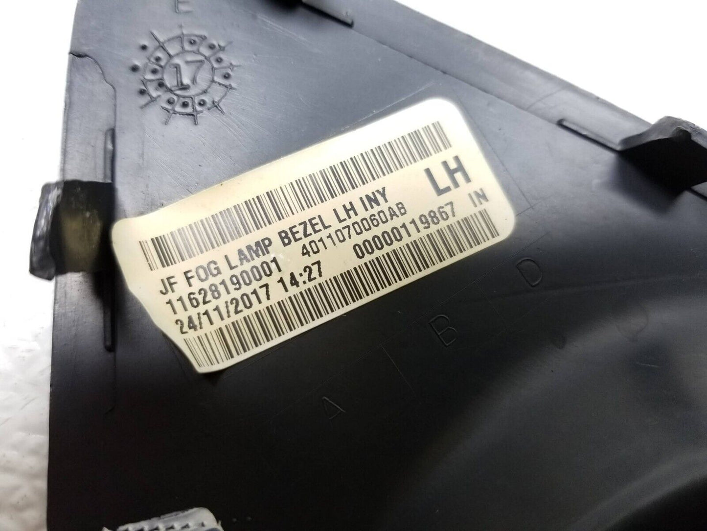 2012 - 2018 Dodge Journey Fog Light Bezel Trim Left & Right 2pcs OEM
