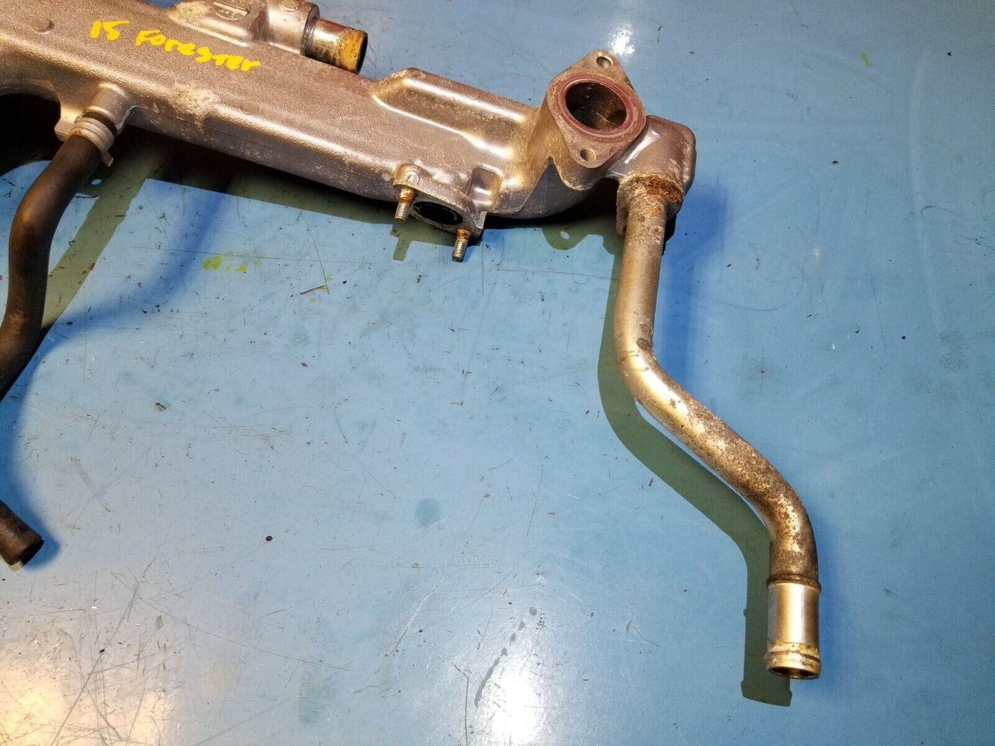 14 15 16 Subaru Forester 2.5l Coolant Inlet Flange OEM
