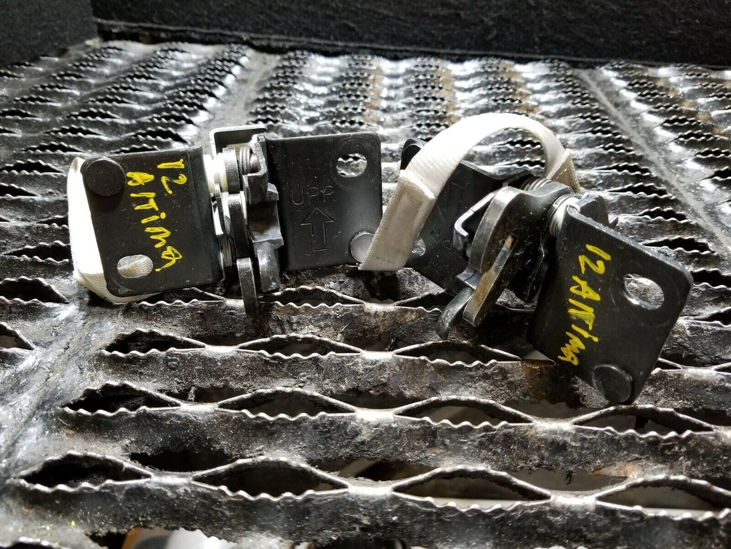 09 10 11 12 Nissan Altima Rear Seat Lock Latch 2pcs OEM 78k