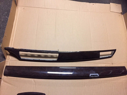02 03 04 05 BMW 745i E65 Interior Dash Trim Center Console Wood Set OEM