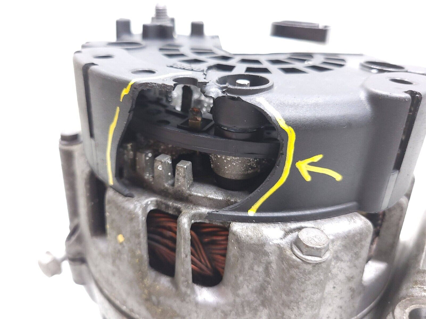 13 14 15 16 Audi A4 S4 Alternator 06e903018l **has Damage** OEM