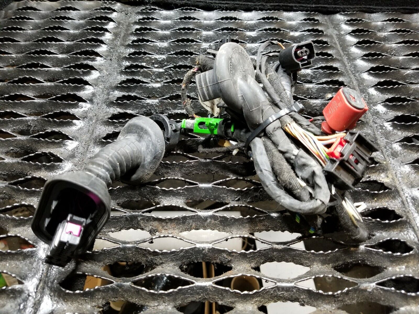 05 06 07 08 Audi A6 C6 Sedan Rear Left Driver Door Wire Harness OEM