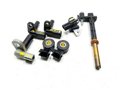 15-17 Ford Mustang Gt Engine Crankshaft Camshaft Sensor Pressure 7pcs OEM 5.0l