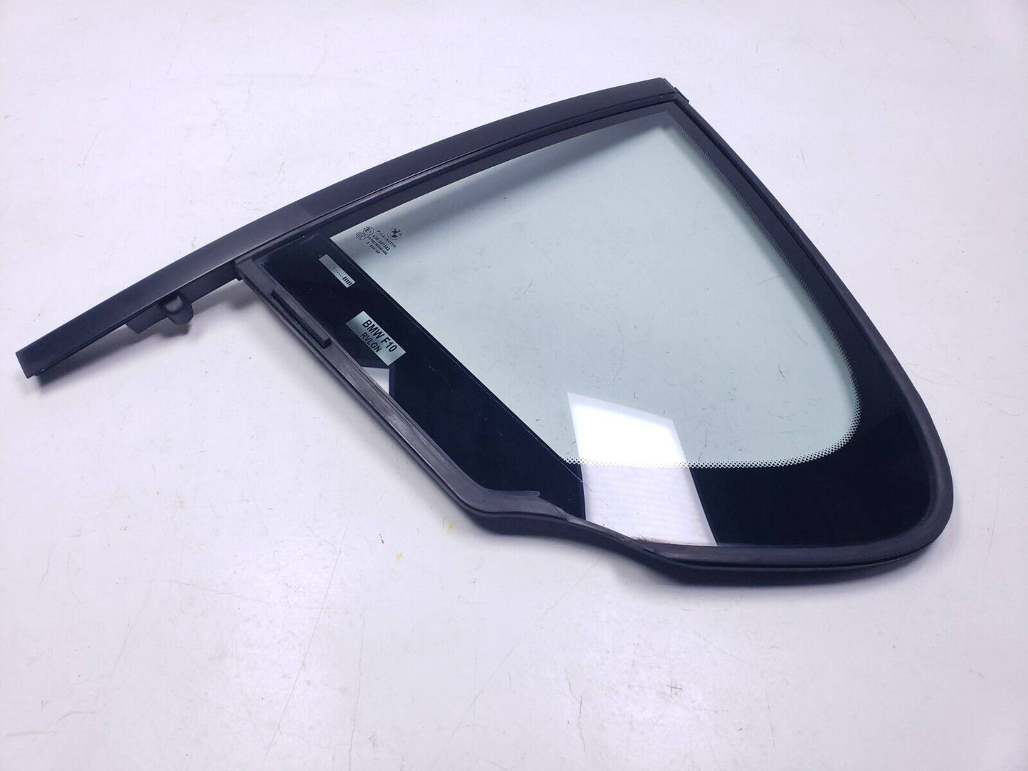 09 10 11 12 13 BMW 535xi Door Vent Glass Rear Left Driver Side OEM