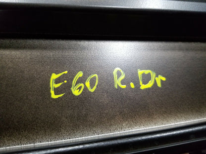06 07 08 09 10 BMW 528i E60 Rear Left Driver Side Door B Pillar Trim Molding OEM