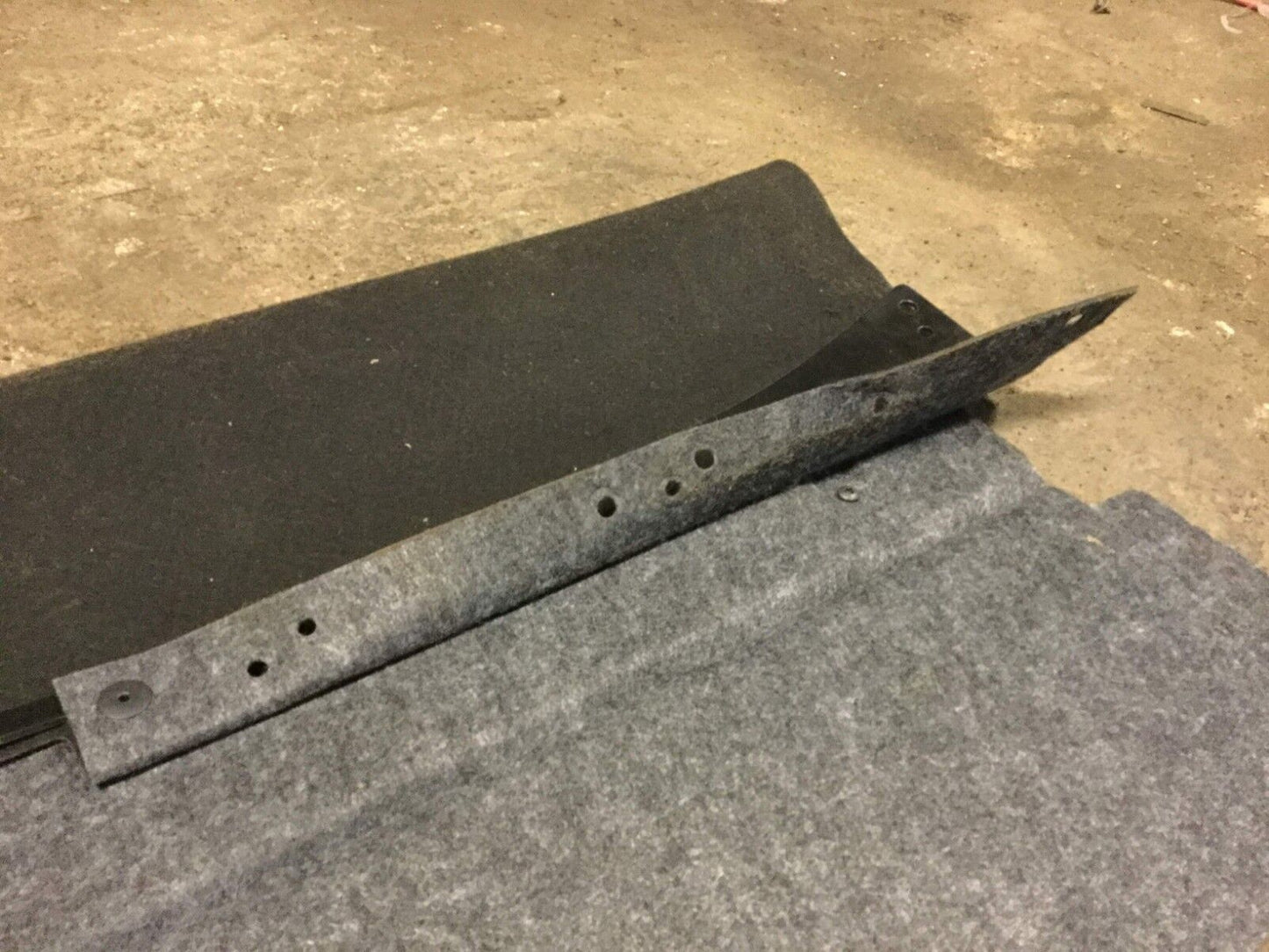 04 05 06 07 Saab 9-3 Convertible Rear Trunk Luggage Cover Panel Garnish OEM