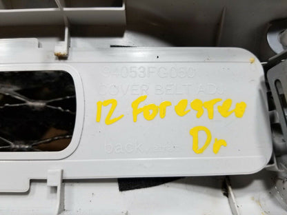 11 12 13 Subaru Forester Driver Left B Pillar Trim Cover Panel OEM 33k