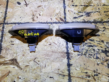 04 05 06 07 08 Nissan Maxima Trunk Lid License Plate Light Lamp Pair OEM