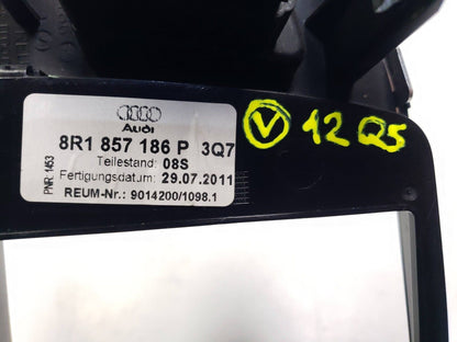 2009-2017 Audi Q5 Center Dash Display Surround Trim Bezel & Hazard Switch   OEM