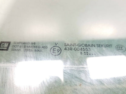 08 09 10 11 12 13 14 Escalade Rear Left Driver Door Window Glass OEM
