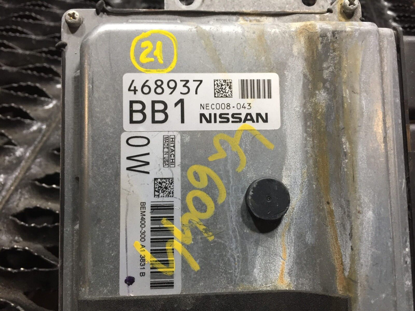 2014 Altima 2.5l Bem400-300 A1 Engine Control Ecu Ecm Module OEM N21 90k