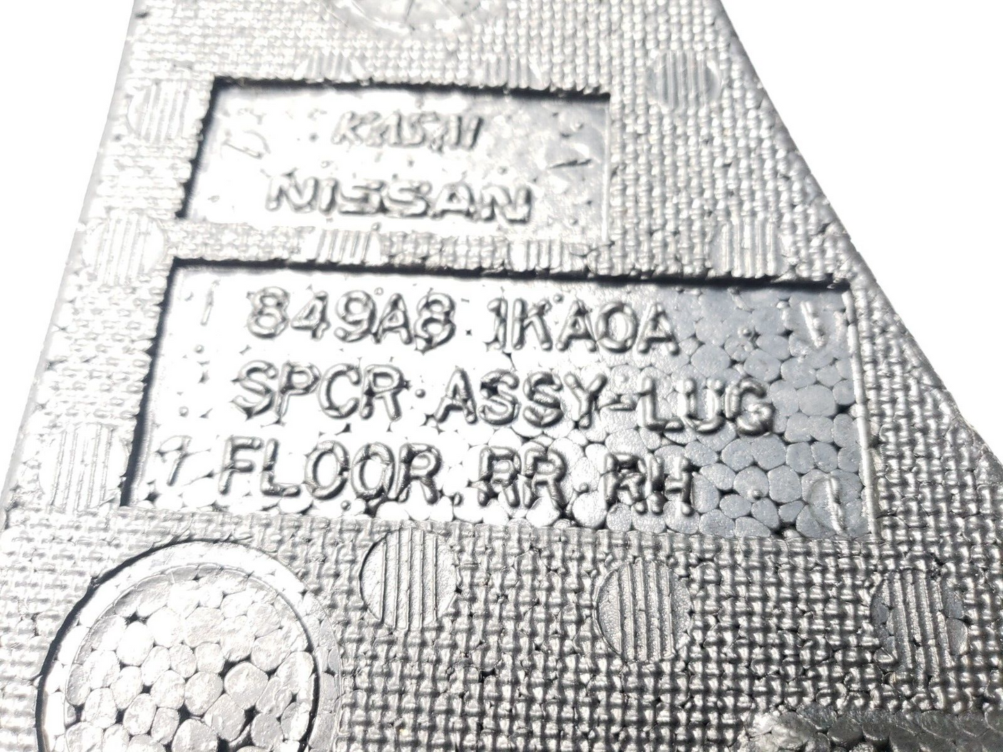 11 12 13 14 Nissan Juke Trunk Storage Compartment Foam Pair OEM