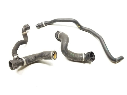 07 08 09 10 11 12 13 BMW X6 Radiator Heater Coolant Hose Line Pipe  3pcs OEM