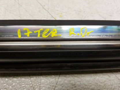 14 15 16 17 GMC Terrain Rear Left Dr Door Window Upper Reveal Molding OEM 14k