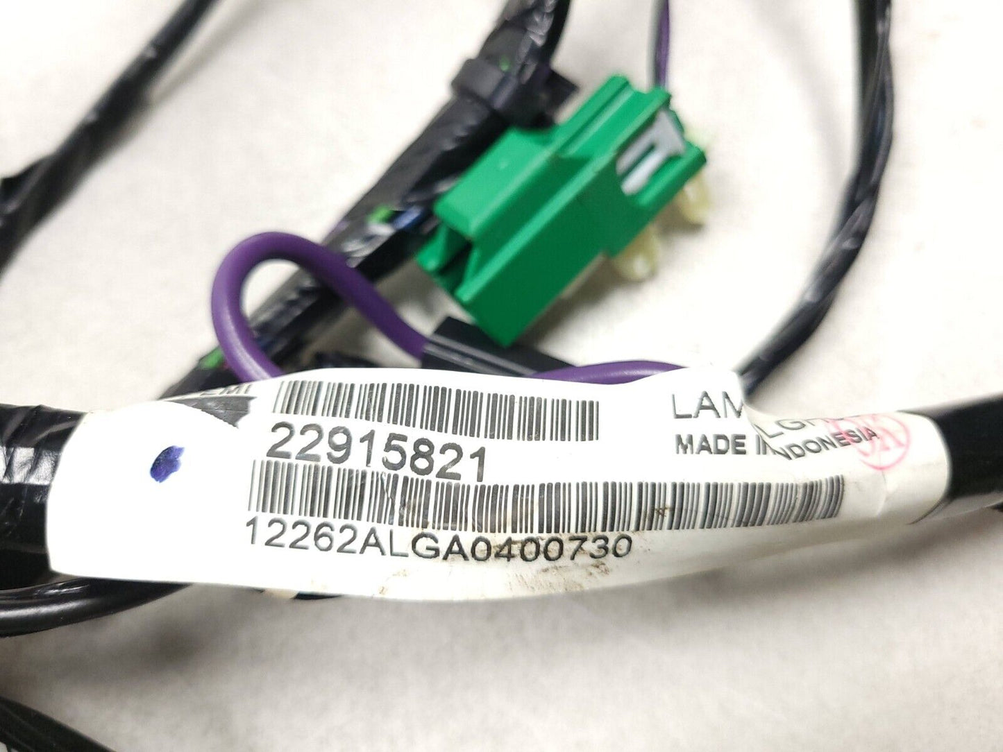 13 14 15 GMC Acadia Rear Trunk Lid Tailgate Wire Harness OEM