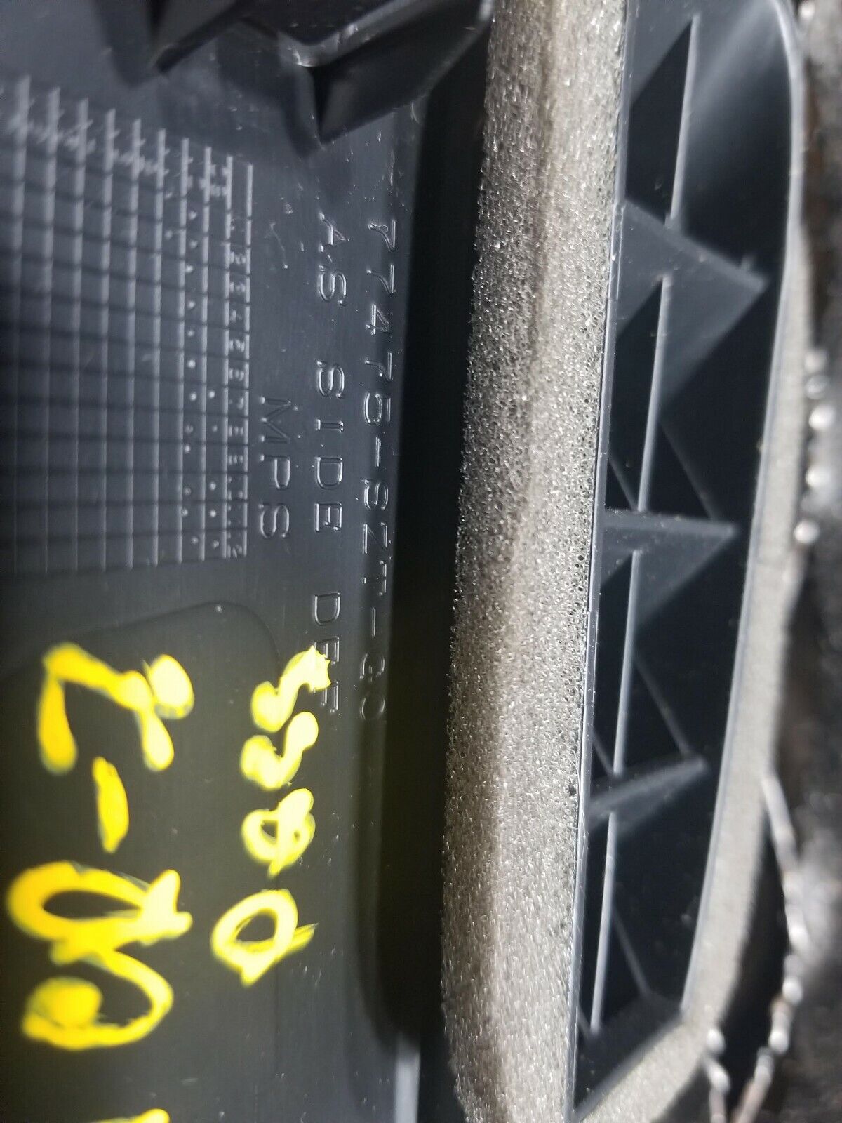 11 12 13 14 15 Honda Cr-z Right Pass Side Defroster Air Garnish Trim Bezel OEM