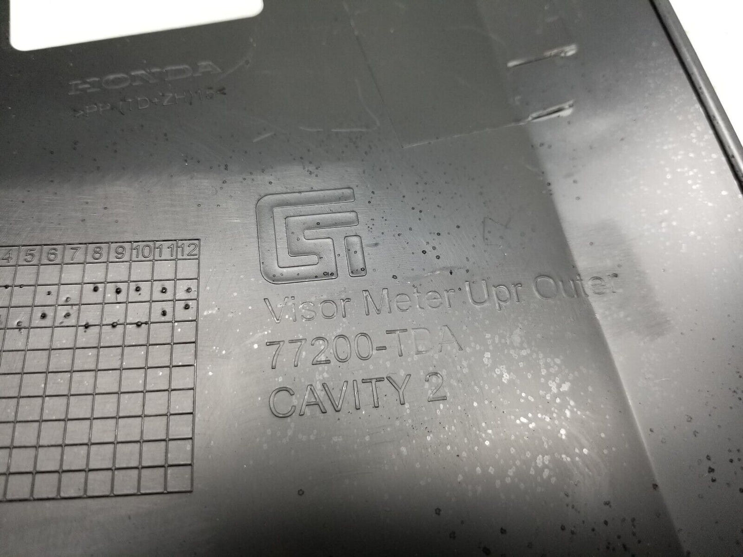 16 17 18 19 20 Honda Civic Dash Left Speedometer Upper Cover Panel OEM