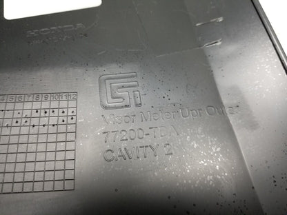 16 17 18 19 20 Honda Civic Dash Left Speedometer Upper Cover Panel OEM