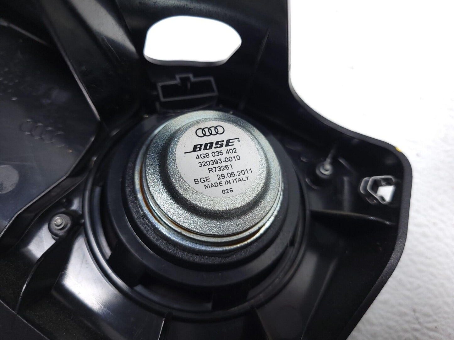 12 13 14 15 16 17 Audi A7 Rear Quarter Panel Speaker & Bracket Housing Pair OEM