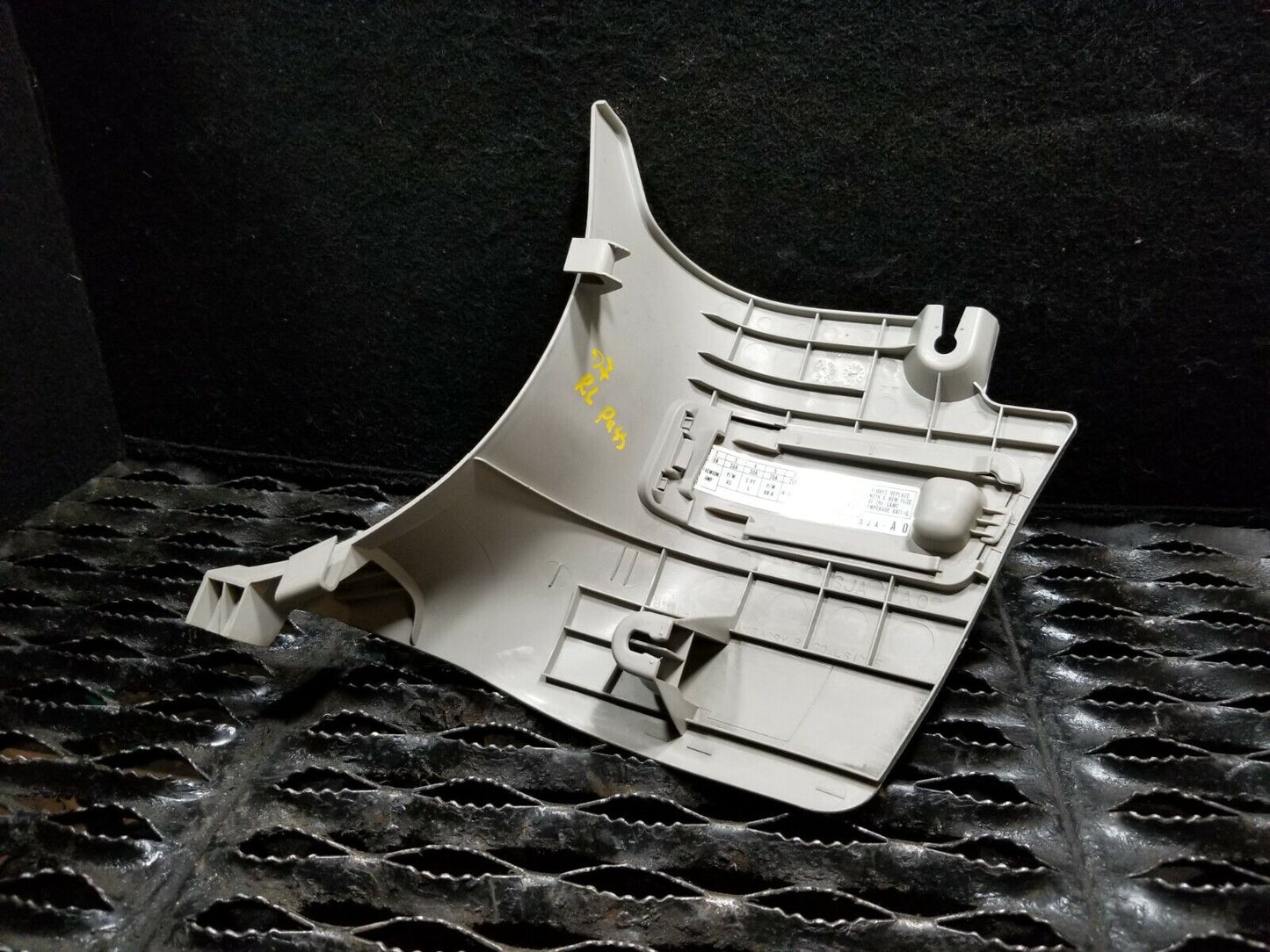 06 07 08 Acura Rl Front Right Passenger Side Kick Panel Trim OEM