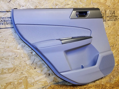 11 12 13 Subaru Forester Rear Door Trim Panel Left Driver Side OEM 33k