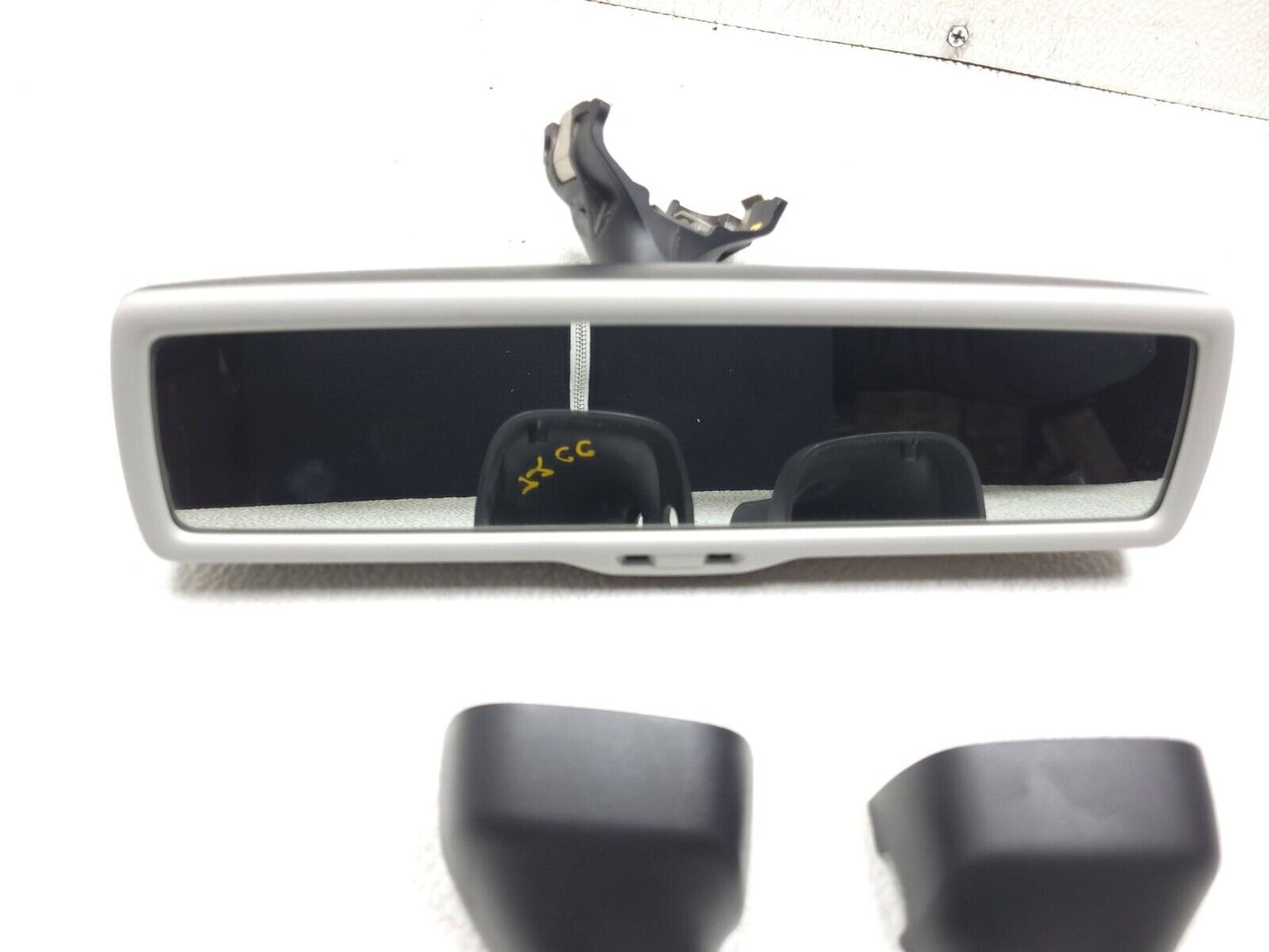 09 10 11 12 Volkswagen Cc Interior Rear View Mirror W/ Cover Trim OEM