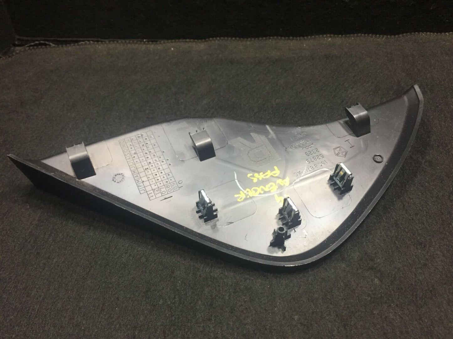 11 12 13 14 Dodge Avenger Dash End Cap Cover Trim Right Passenger Side OEM D37