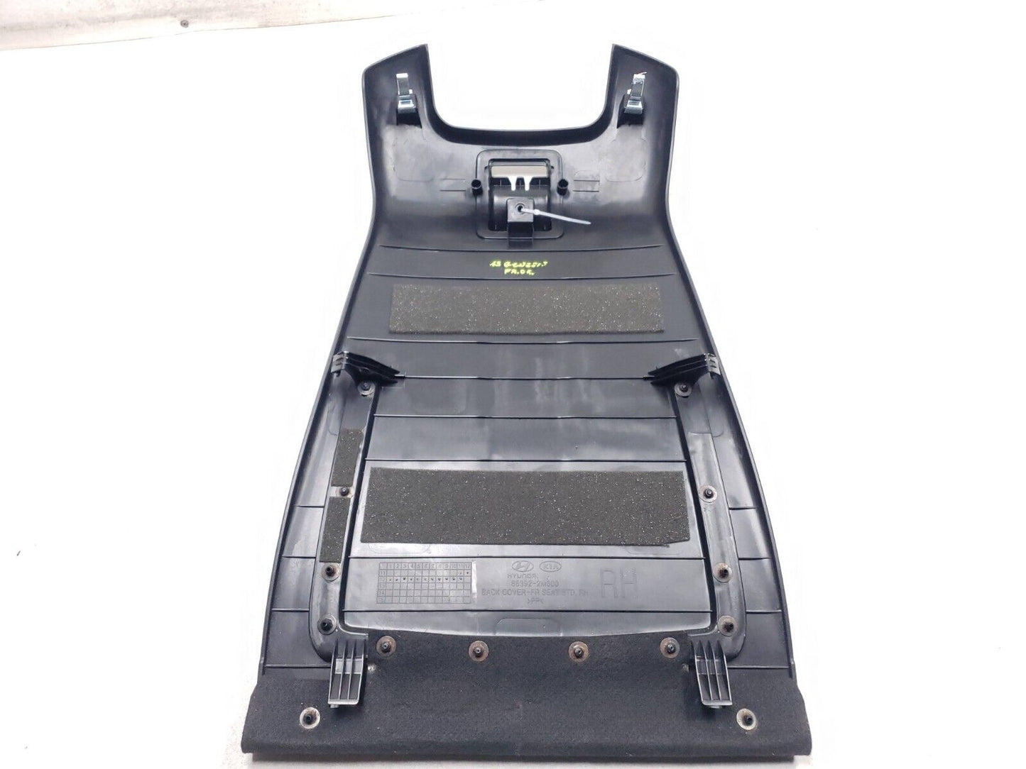2013-2016 Genesis Coupe Front Seat Back Trim Cover Driver Left OEM