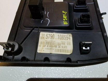 07 08 09 10 Jeep Grand Cherokee Srt8  Rear Seat Heated Switch W/ Trim Panel OEM