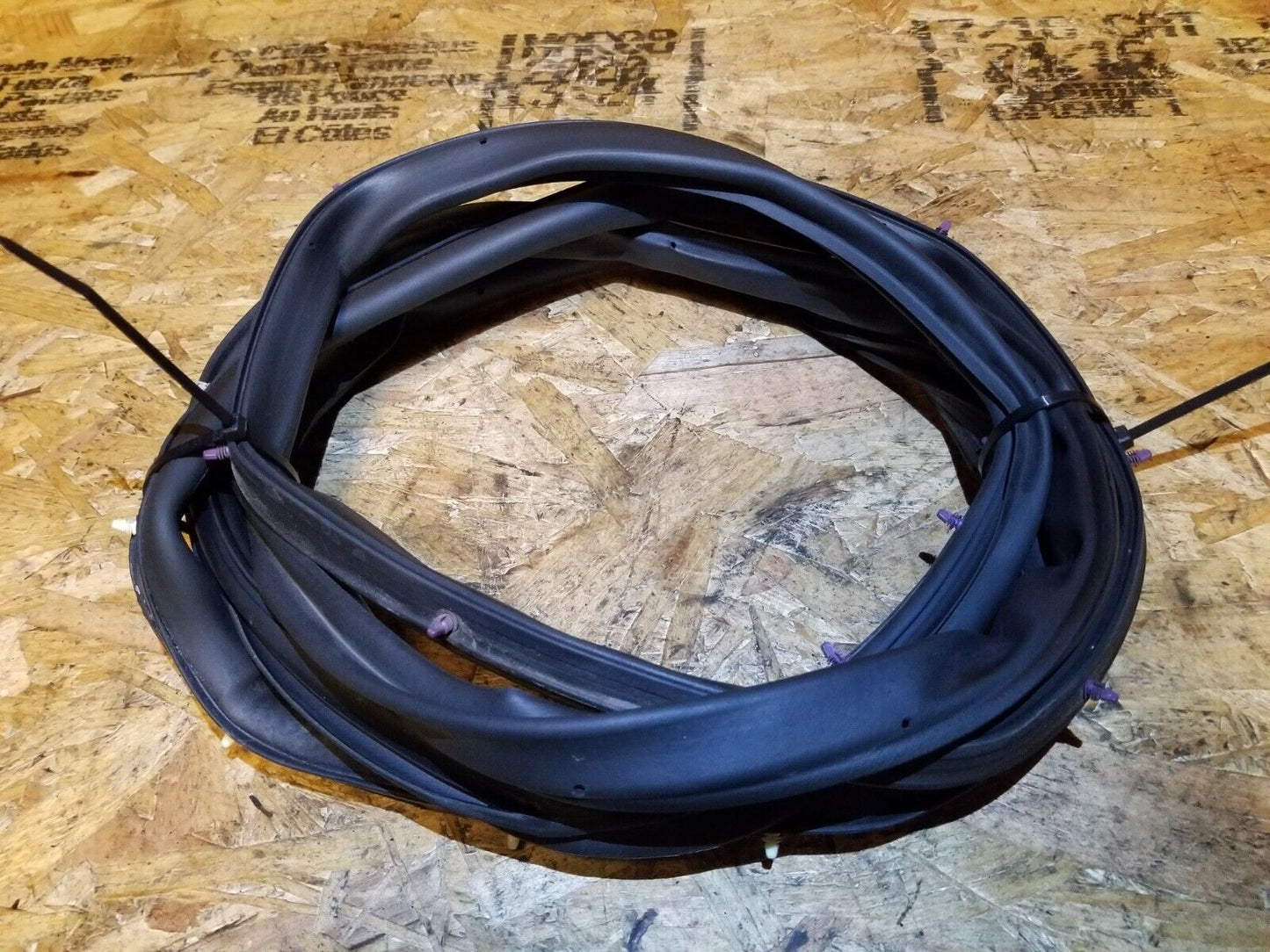 07 08 09 10 11 Cadillac DTS Rear Right Pass Side Door Weatherstrip Seal OEM