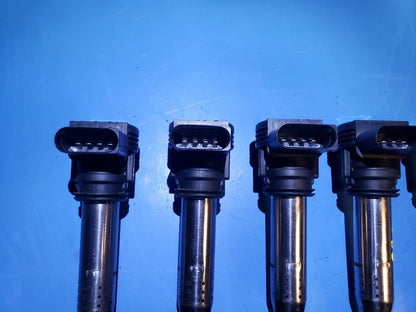 06 07 08 09 Volkswagen Golf Rabbit 2.5l Ignition Coil 5pcs 07k905715f OEM