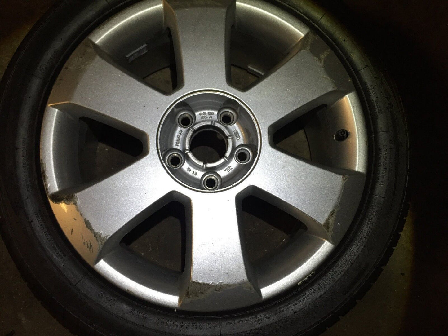 03 04 05 06  Audi A4 B6 Cabriolet 17" Wheel Rim 8h0601025a OEM