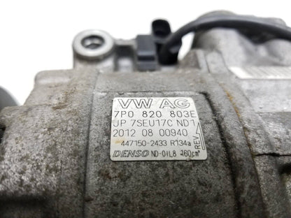 2011 - 2014 Porsche Cayenne 3.6l AC Compressor 7p0820803e OEM
