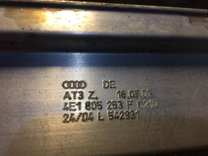 04 05 06 07 08 Audi A8 4.2 Strut Tower Brace Cross Member Bracket OEM